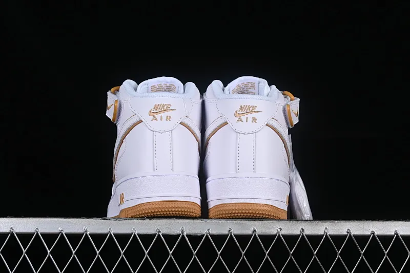 All Categories Nk Air Force 1 Air Force Series Nk Air Force 1 Mid Air Force Mid Nk Air Force 1'07 Mid Beige Yellow Stars Air Force One Mid Casual Sneakers WP5623-833
